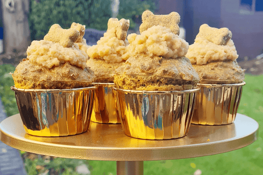 Pumpkin & Peanut butter Pupcakes