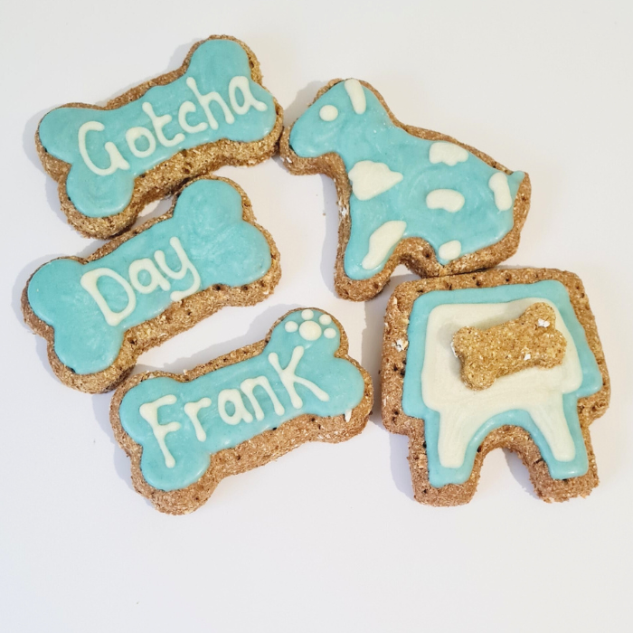 Gotcha day dog cake - Green