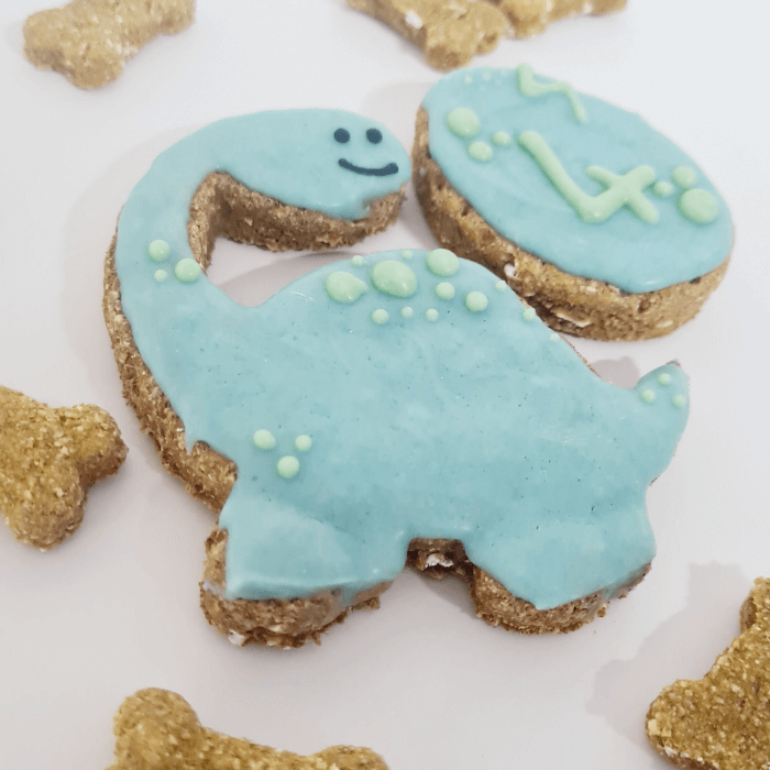 DinoPaws Dog Cake - Blue