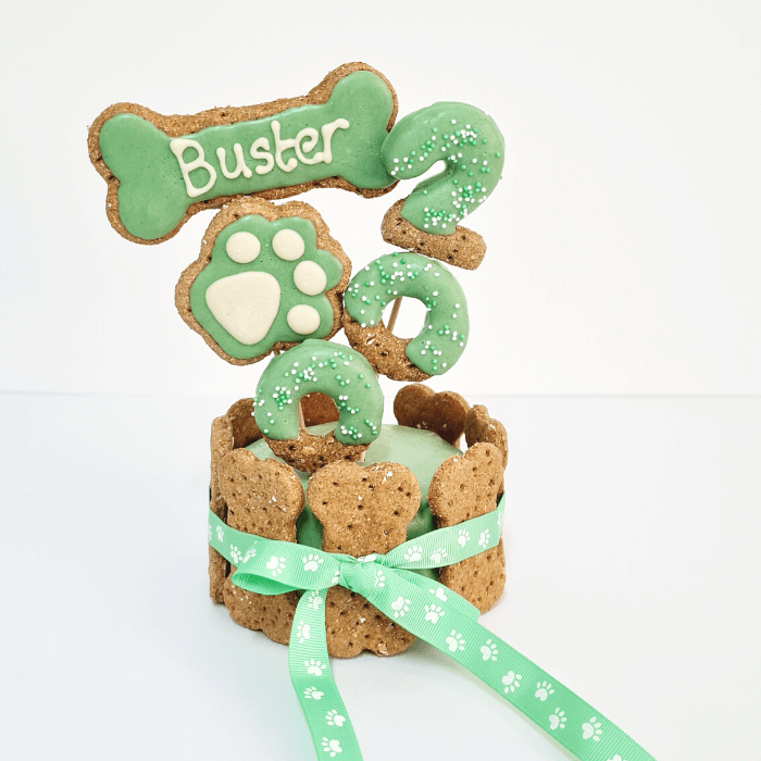 Loaded Dog Cake - Green