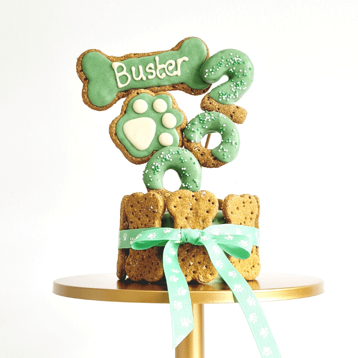 Loaded Dog Cake - Green