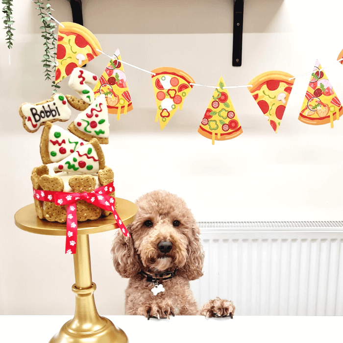 Pizza Dog Cake