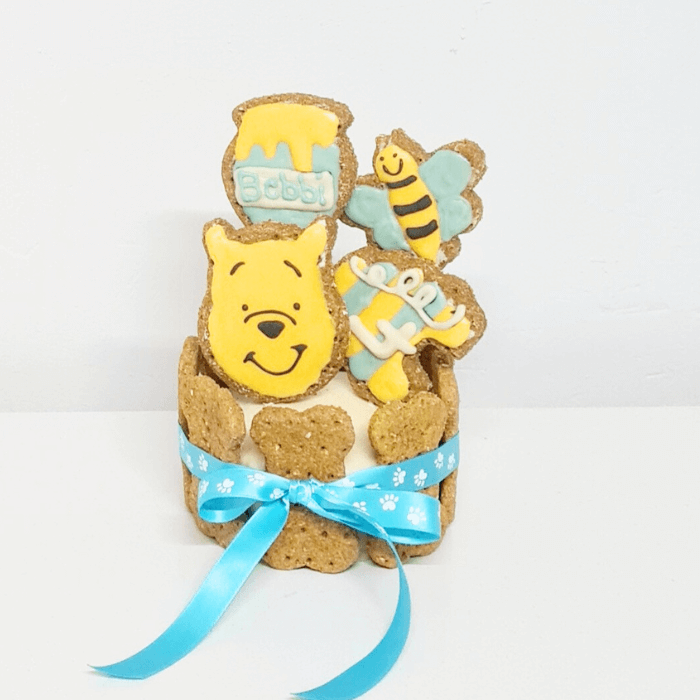 Winnie The Pooh Dog Cake