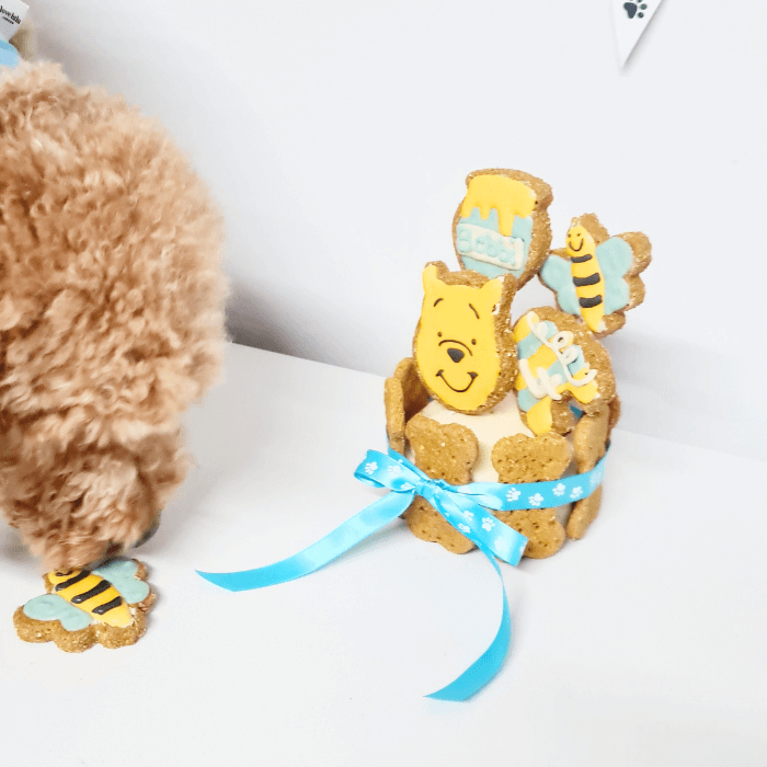 Winnie The Pooh Dog Cake