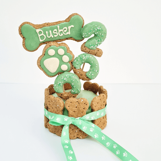 Loaded Dog Cake - Green