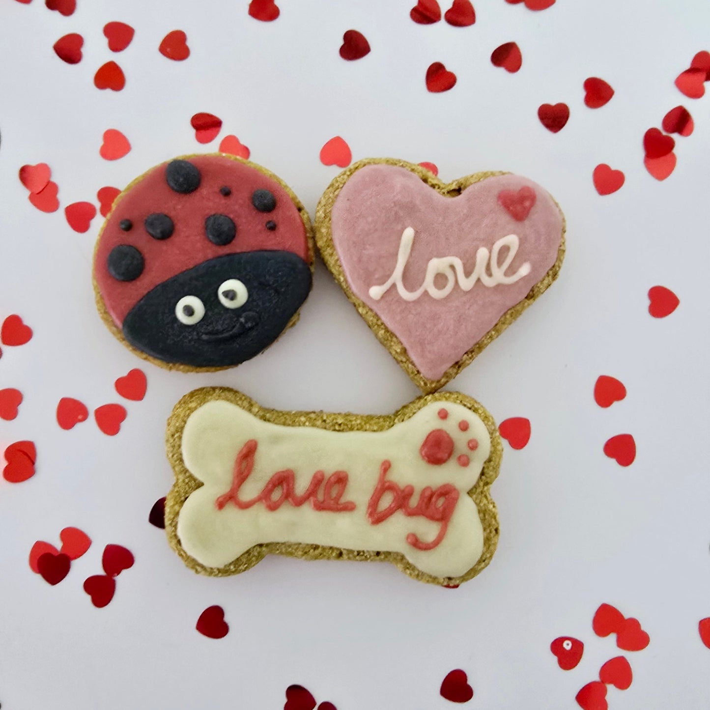 Love Bug Dog Treat set