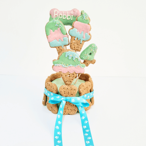 Doggie Ice Cream Dog Cake