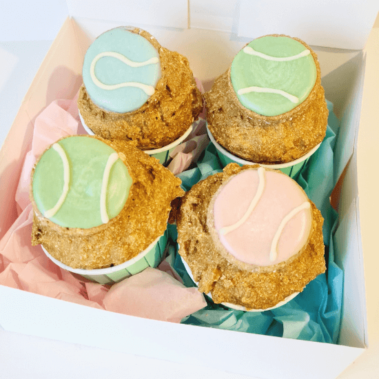 Tennis Ball PupCakes- Mixed