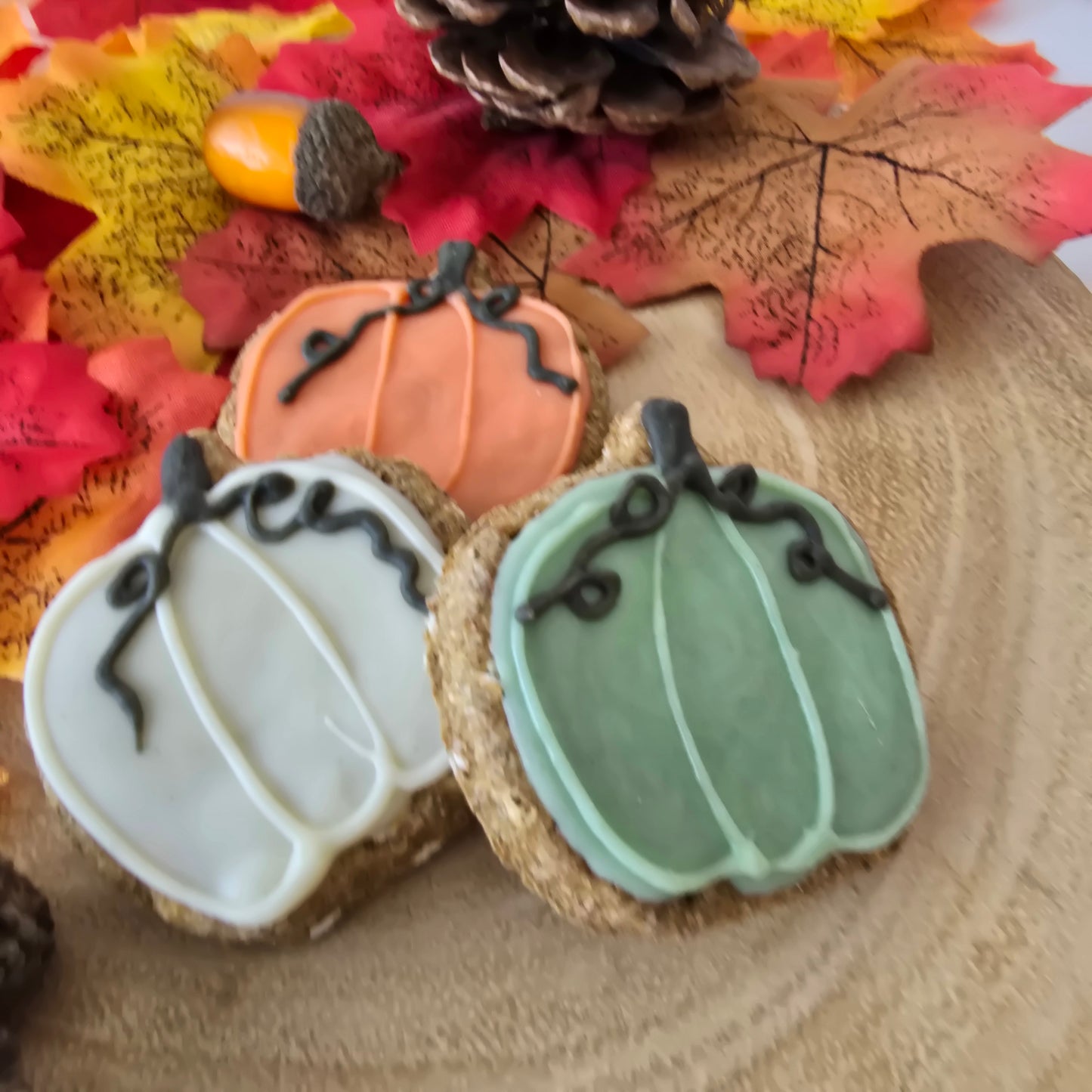 Pumpkin Biscuits - Pack of 3