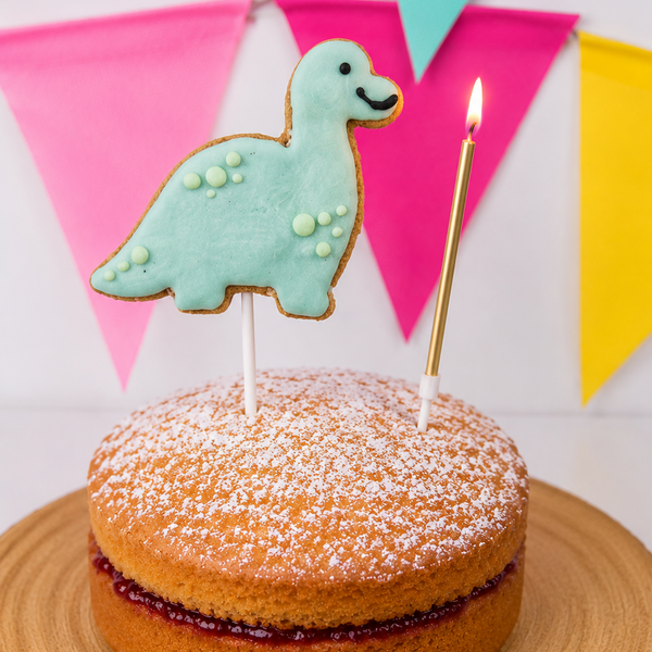 DinoPaws Cake Topper – Blue