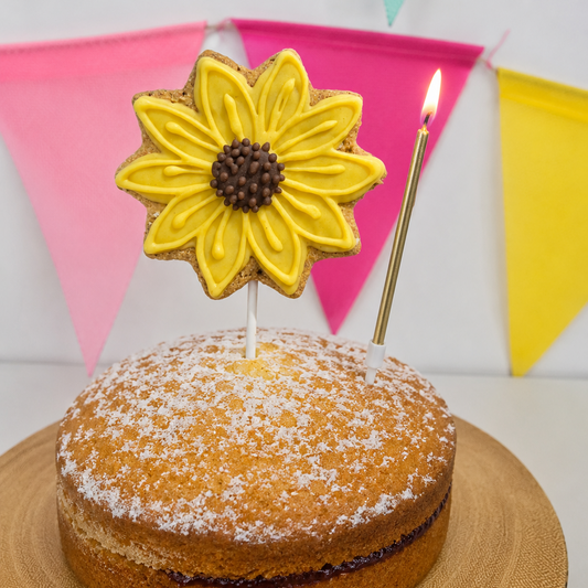 Sunflower Cake Topper